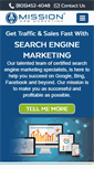 Mobile Screenshot of missionwebmarketing.com